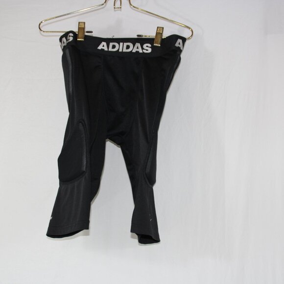 Adidas Aeroready Padded Compression Football Sports Training Pants Shorts XL - Picture 1 of 8